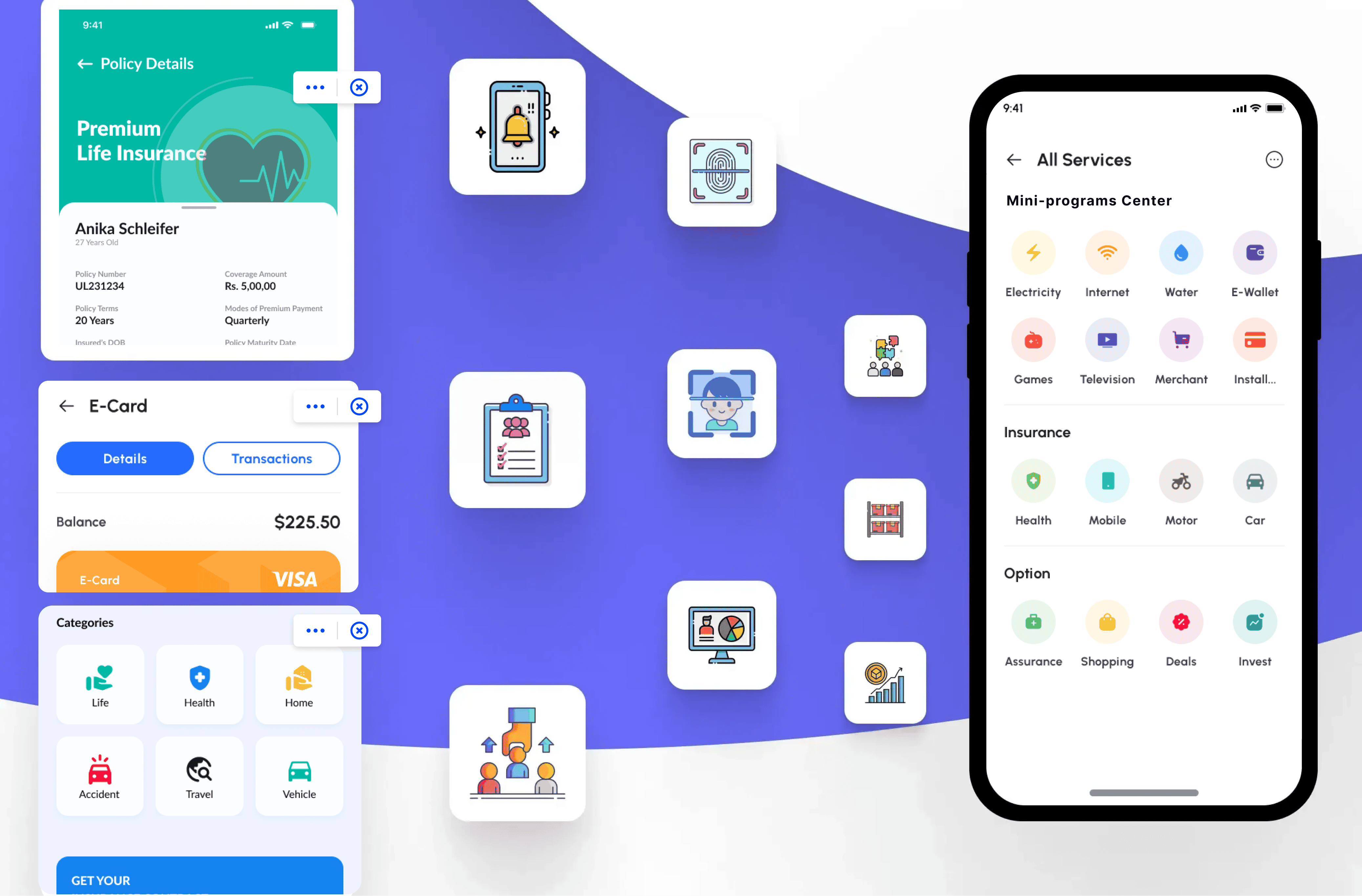Superapp Solution Illustration